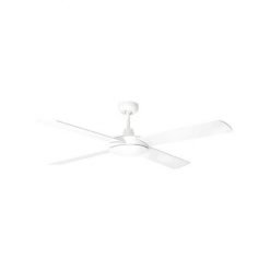 Brilliant Ceiling fan 1320mm 4 BL Plywood White Tempest